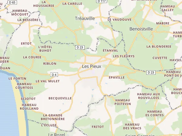 Plan des Pieux