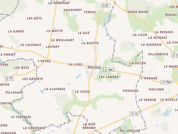 Plan de Meillac