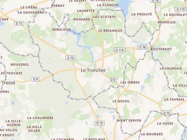 Plan du Tronchet