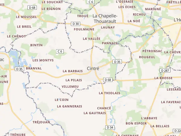 Plan de Cintré