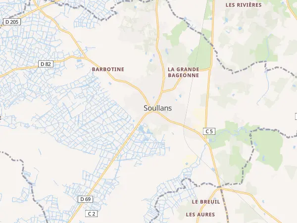 Plan de Soullans