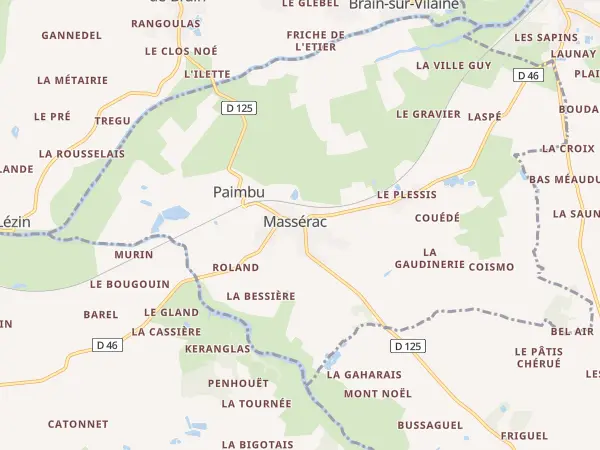 Plan de Massérac