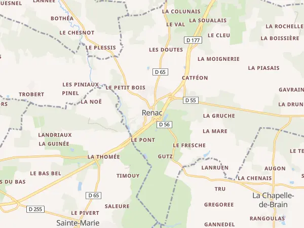 Plan de Renac