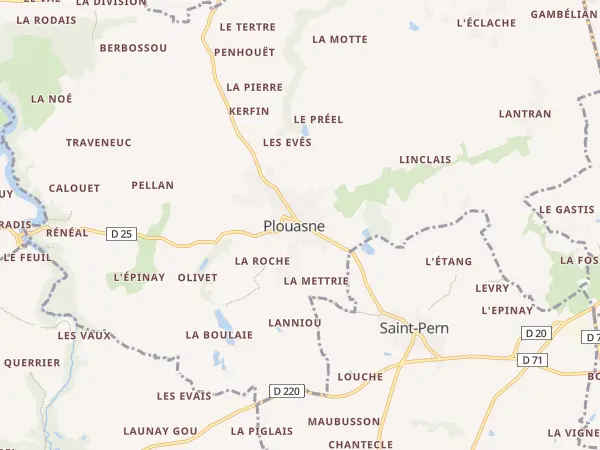 Plan de Plouasne