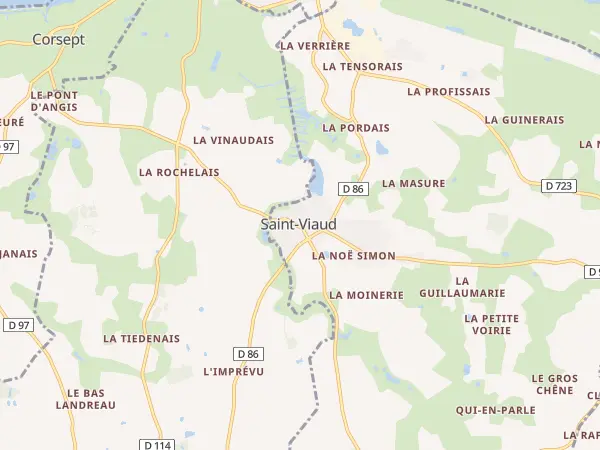 Plan de Saint-Viaud