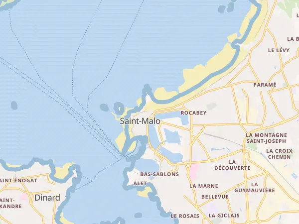 Plan de Saint-Malo