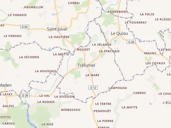 Plan de Tréfumel