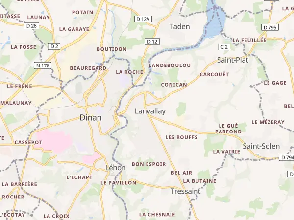 Plan de Lanvallay
