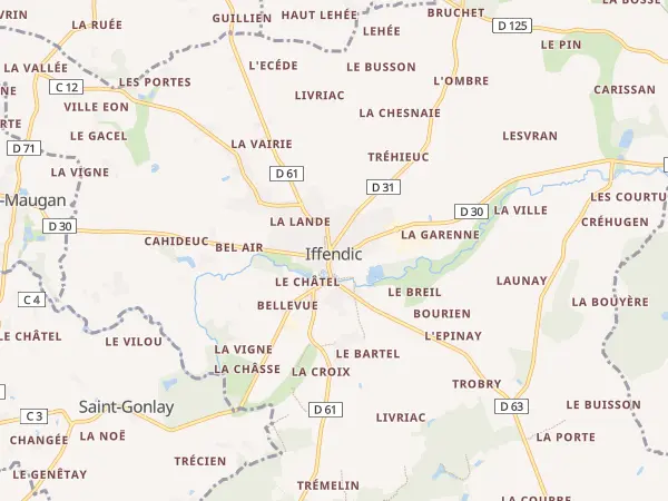 Plan de Iffendic