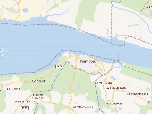 Plan de Paimbœuf