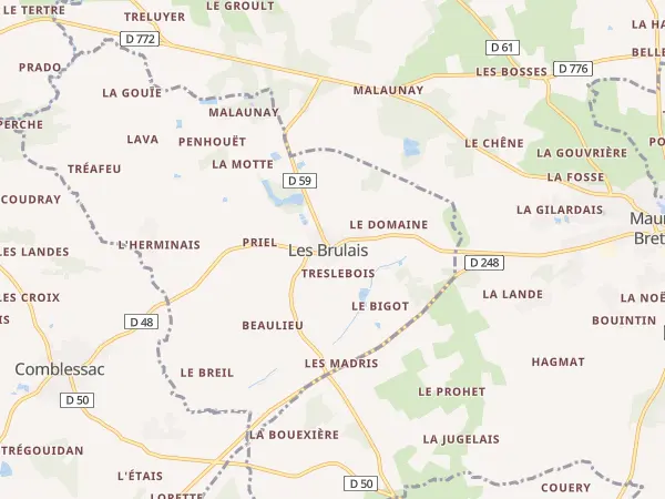 Plan des Brulais
