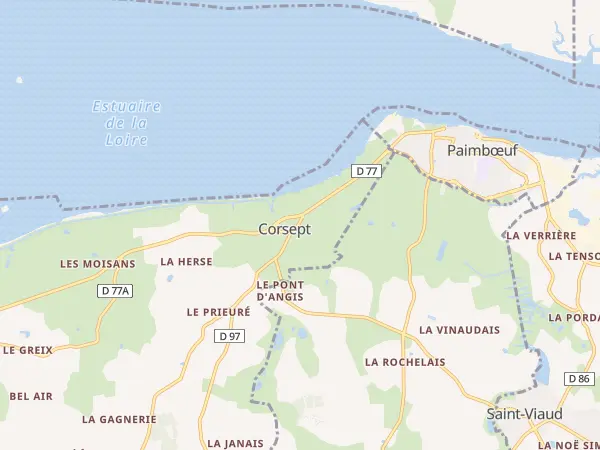 Plan de Corsept