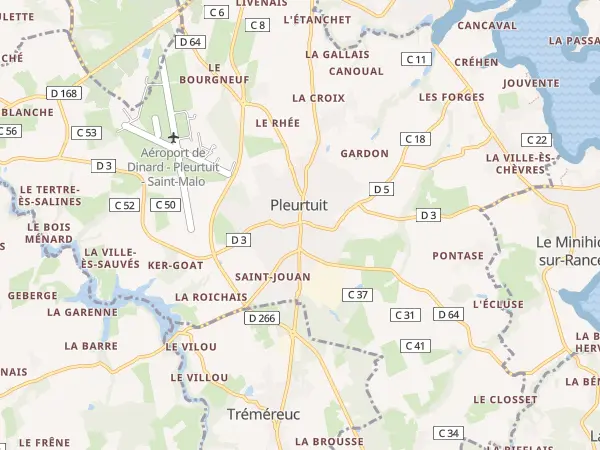Plan de Pleurtuit
