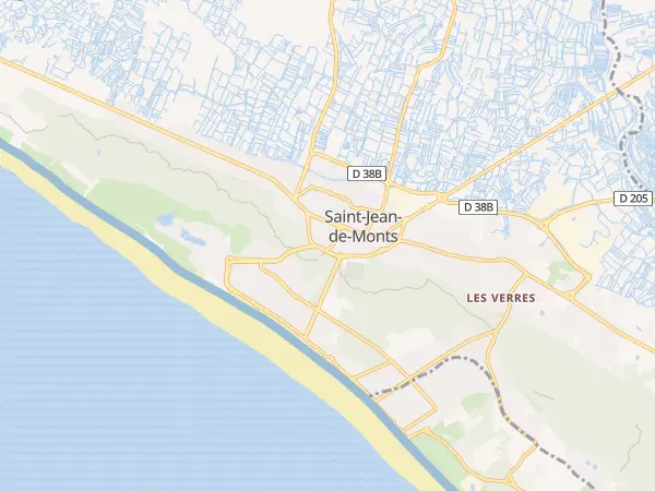 Plan de Saint-Jean-de-Monts
