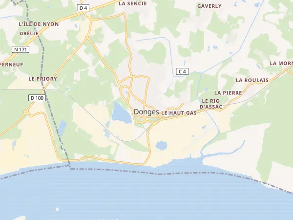 Plan de Donges