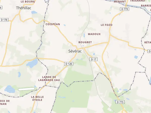 Plan de Sévérac
