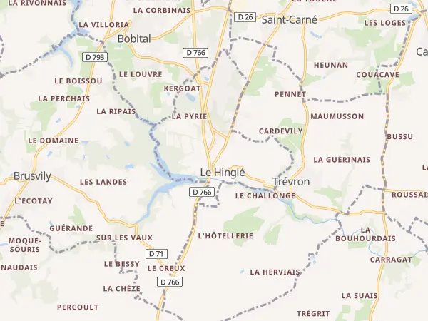 Plan du Hinglé