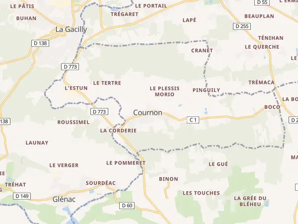 Plan de Cournon