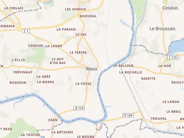 Plan de Rieux
