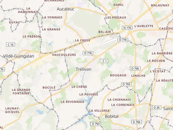 Plan de Trélivan