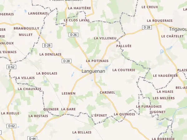 Plan de Languenan