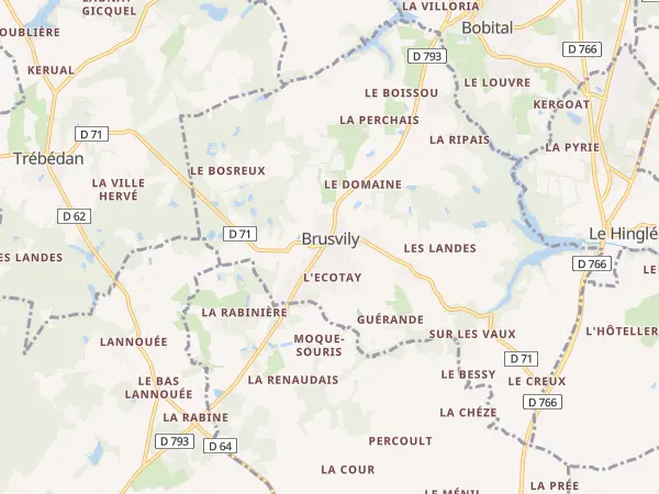 Plan de Brusvily