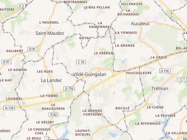 Plan de Vildé-Guingalan