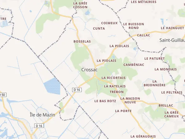 Plan de Crossac