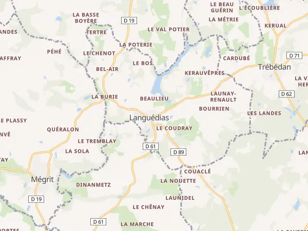 Plan de Languédias