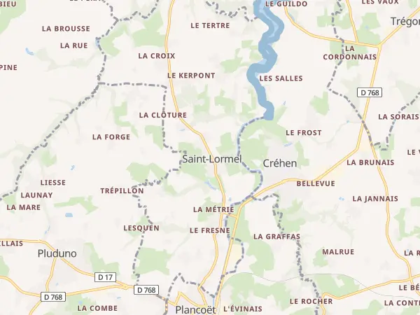 Plan de Saint-Lormel