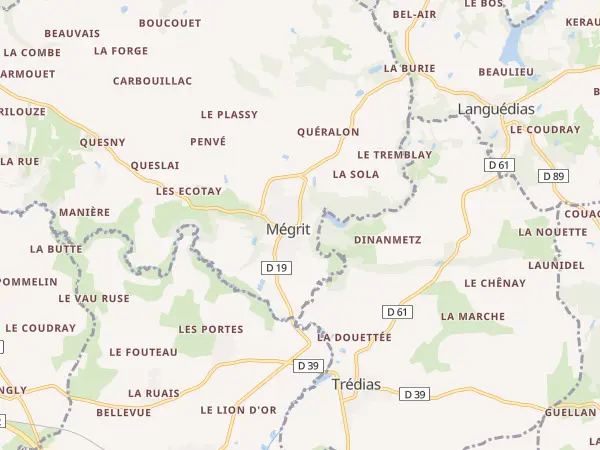 Plan de Mégrit