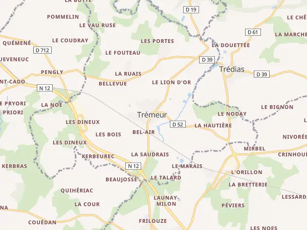 Plan de Trémeur