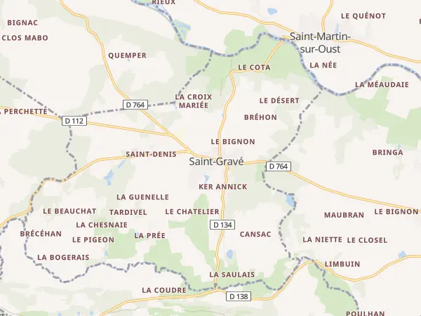 Plan de Saint-Gravé