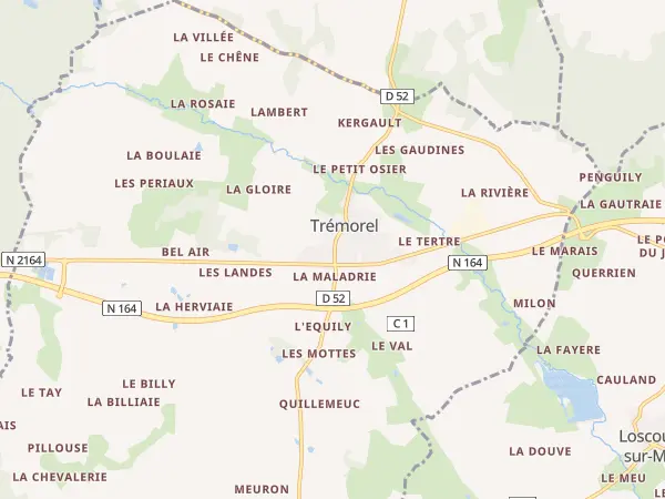 Plan de Trémorel