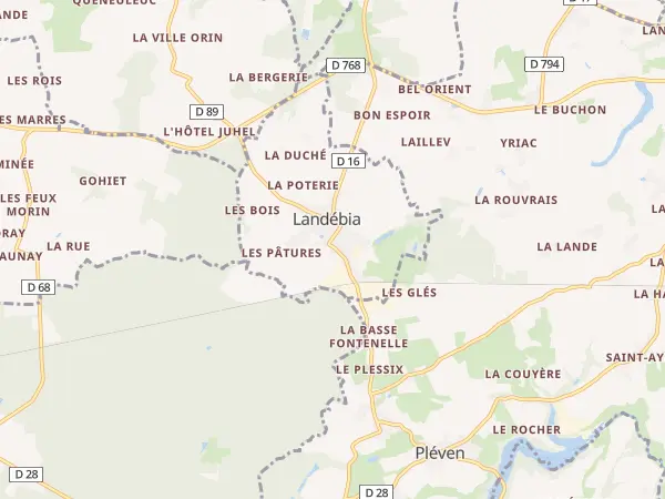 Plan de Landébia