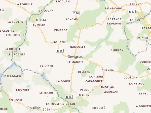 Plan de Sévignac