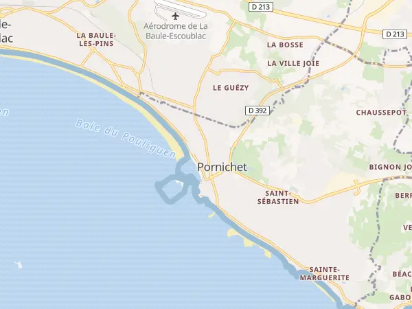 Plan de Pornichet