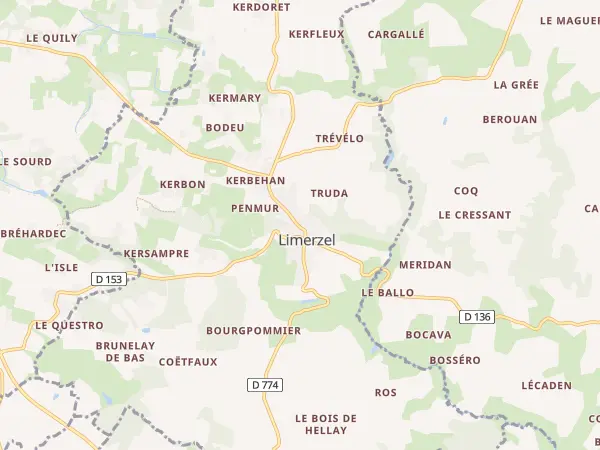 Plan de Limerzel
