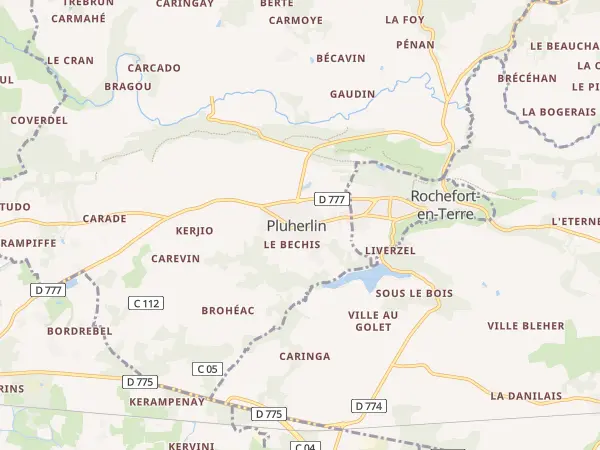 Plan de Pluherlin