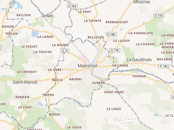 Plan de Malestroit