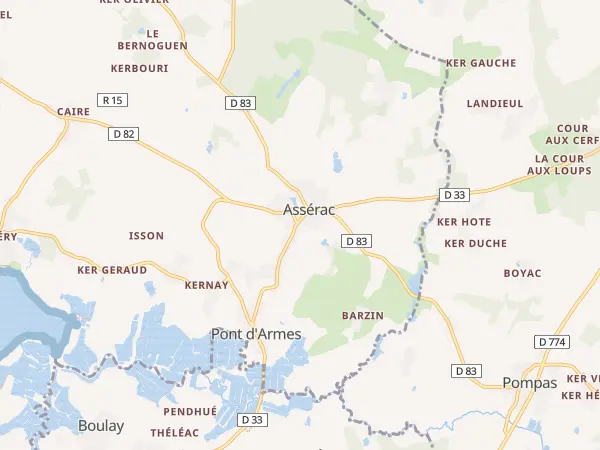 Plan de Assérac