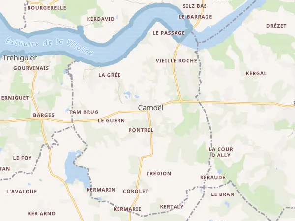 Plan de Camoël
