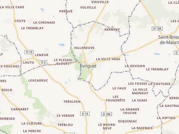 Plan de Évriguet