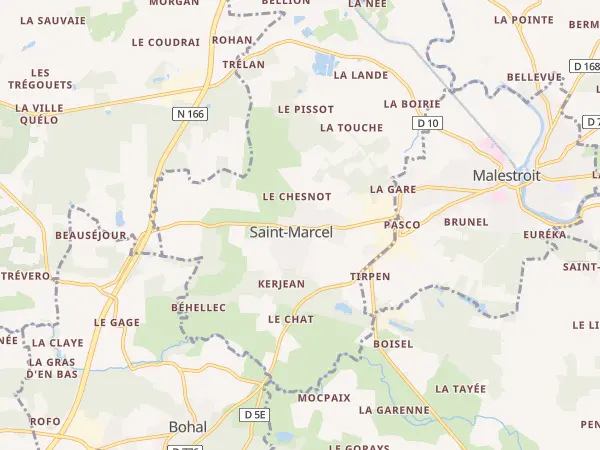 Plan de Saint-Marcel