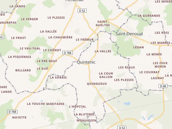 Plan de Quintenic