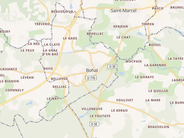 Plan de Bohal