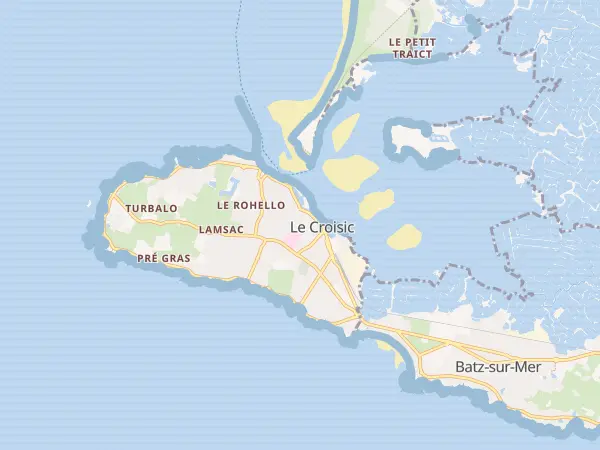 Plan du Croisic