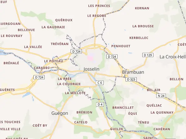 Plan de Josselin