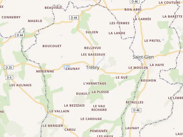 Plan de Trébry