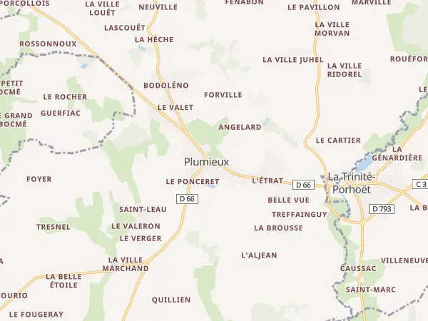 Plan de Plumieux
